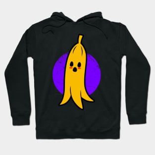 Spooky Cute Kawaii Banana Boo Ghost Cartoon Gift For Kids Hoodie